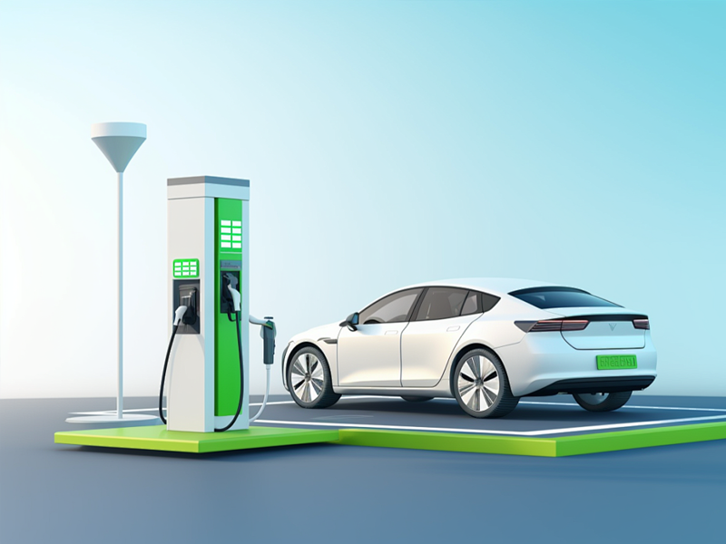 Mașină cu energie nouă, la jumătatea ieșirii din energie electrică, cum se face